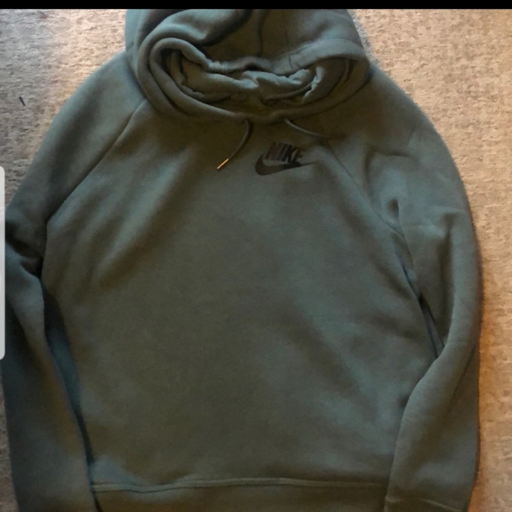 Sage green nike Hoodie